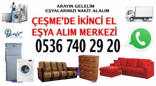 Çeşme'de İkinci El Spot Eşya Alım Merkezi 