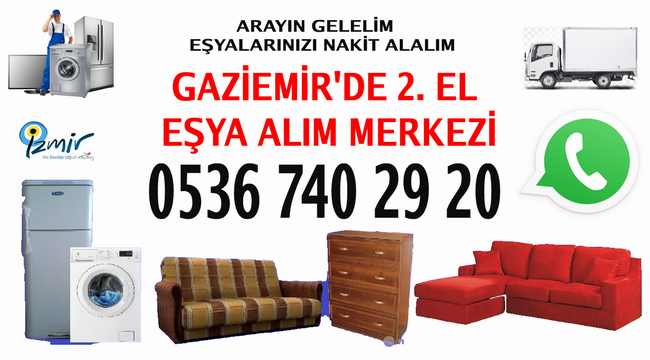 Gaziemir'de İkinci El Spot Eşya Alım Merkezi 